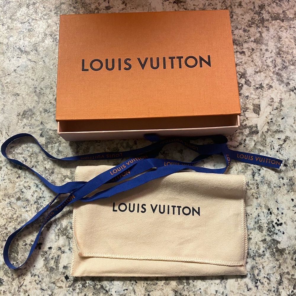 Authentic LV Box, Dust bag, & Ribbon